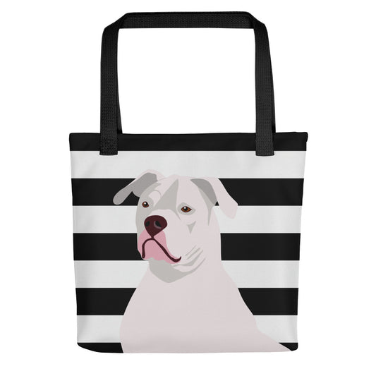 American Bulldog Tote Bag