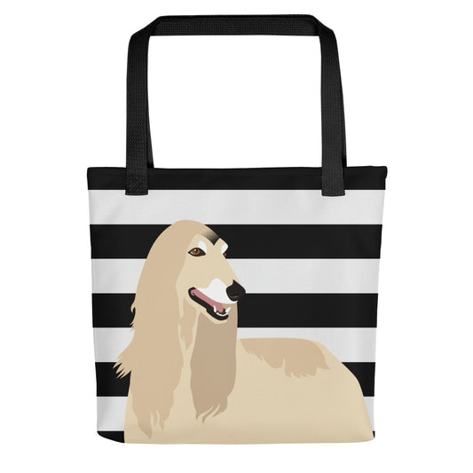 Afghan Hound Tote Bag from Mykuri