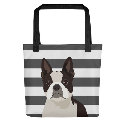 Boston Terrier Tote Bag from Mykuri