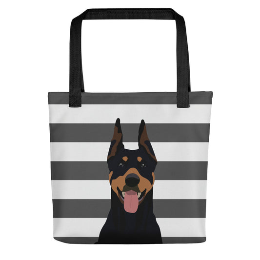 Doberman Tote Bag