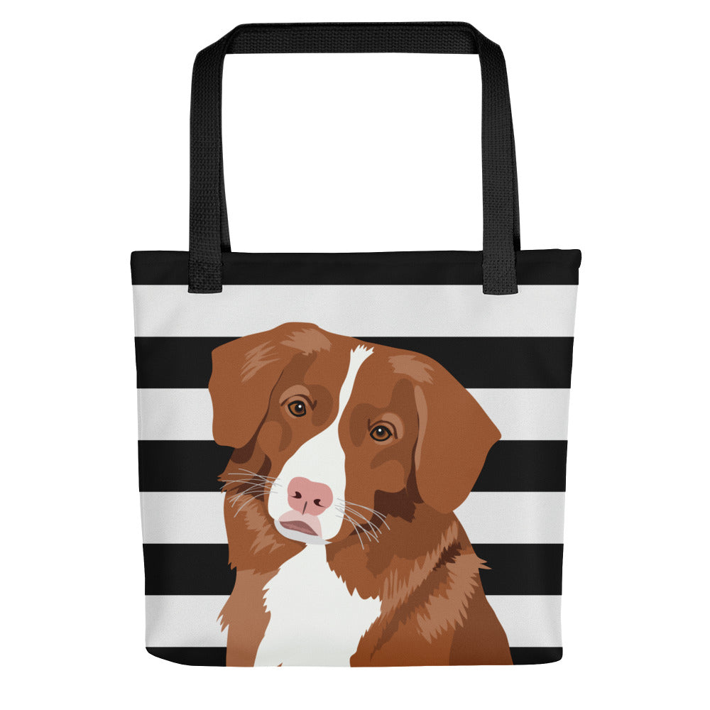 Nova Scotia Duck Toller Tote Bag from Mykuri