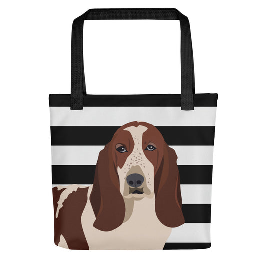 Basset Hound Tote Bag from Mykuri