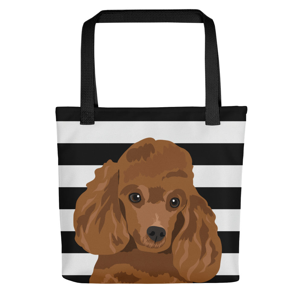 Poodle Tote Bag