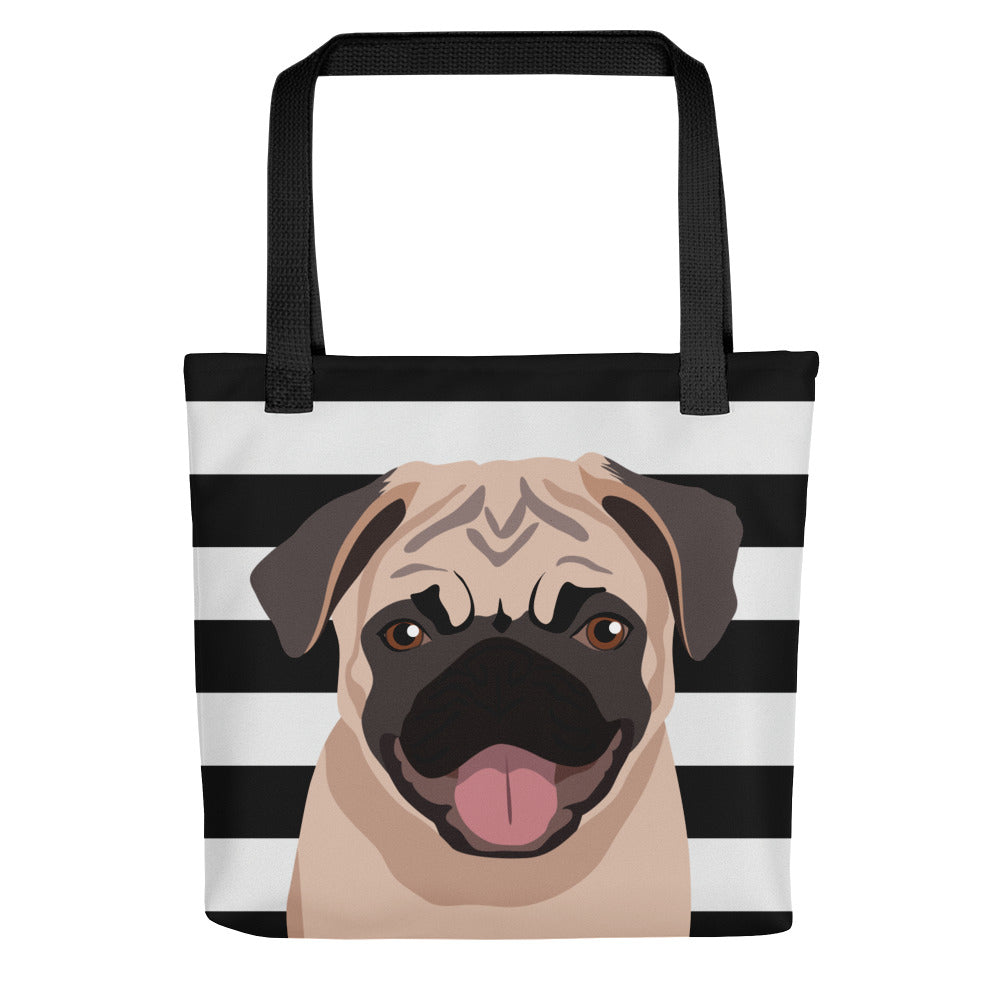 Pug Tote Bag from Mykuri